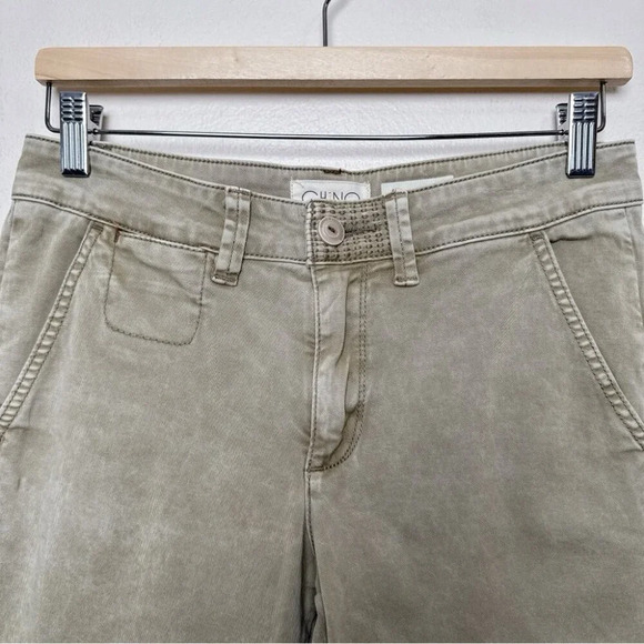 Anthropologie Womens 26 Relaxed Chino Pants In Khaki Color - Picture 9 of 15
